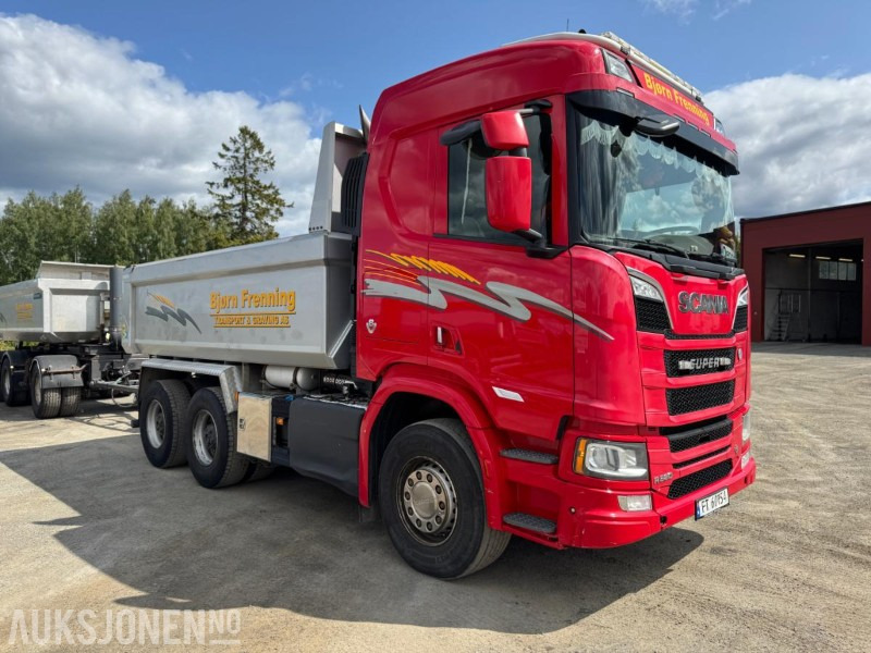 2018 Scania R580 GODT UTSTYRT TIPPBIL MED 3 AKSLET HENGER - Savivartis sunkvežimis: foto 4 2018 Scania R580 GODT UTSTYRT TIPPBIL MED 3 AKSLET HENGER - Savivartis sunkvežimis: foto 4