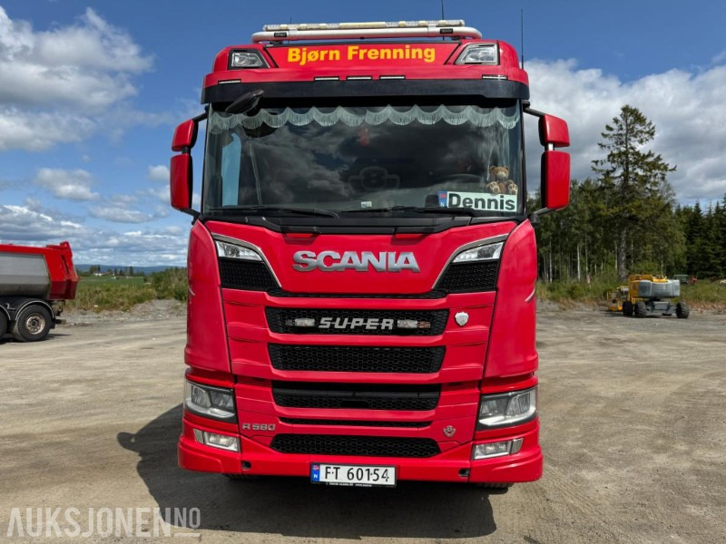 2018 Scania R580 GODT UTSTYRT TIPPBIL MED 3 AKSLET HENGER - Savivartis sunkvežimis: foto 3 2018 Scania R580 GODT UTSTYRT TIPPBIL MED 3 AKSLET HENGER - Savivartis sunkvežimis: foto 3