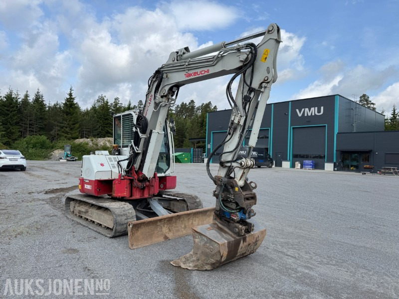 2018 Takeuchi TB280FR – 8,5-tonns gravemaskin med Side-to-Side Boom, tilt, sentralsmøring og 2 skuffer - Ekskavatorius: foto 4 2018 Takeuchi TB280FR – 8,5-tonns gravemaskin med Side-to-Side Boom, tilt, sentralsmøring og 2 skuffer - Ekskavatorius: foto 4
