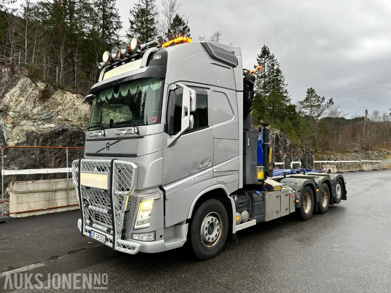 2018 Volvo FH 540 8x4 Kranbil m/ Palfinger PK 27002 SH og MULTILIFT krokløft, NY EU, 164595km - Sunkvežimis su kranu: foto 1 2018 Volvo FH 540 8x4 Kranbil m/ Palfinger PK 27002 SH og MULTILIFT krokløft, NY EU, 164595km - Sunkvežimis su kranu: foto 1