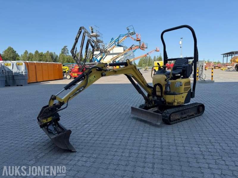 2018 Yanmar Vi012-2A minigraver. - Mini ekskavatorius: foto 1 2018 Yanmar Vi012-2A minigraver. - Mini ekskavatorius: foto 1