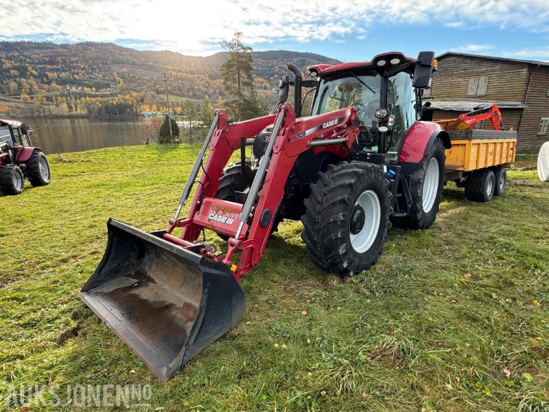 2019 CASE IH Maxxum 145 traktor med frontlaster / 40 km.t / 1354 timer - Traktorius: foto 1 2019 CASE IH Maxxum 145 traktor med frontlaster / 40 km.t / 1354 timer - Traktorius: foto 1