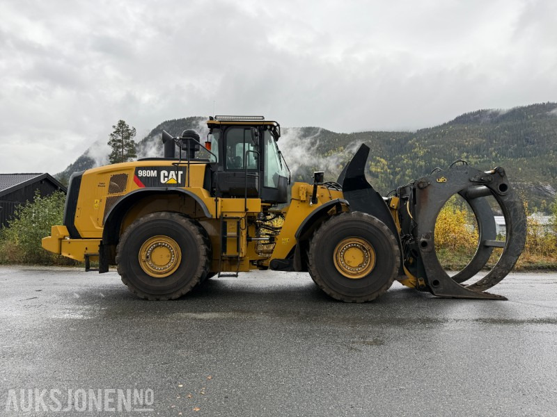 2019 Cat 980M hjullaster for tømmerhåndtering. - Ratinis krautuvas: foto 4 2019 Cat 980M hjullaster for tømmerhåndtering. - Ratinis krautuvas: foto 4