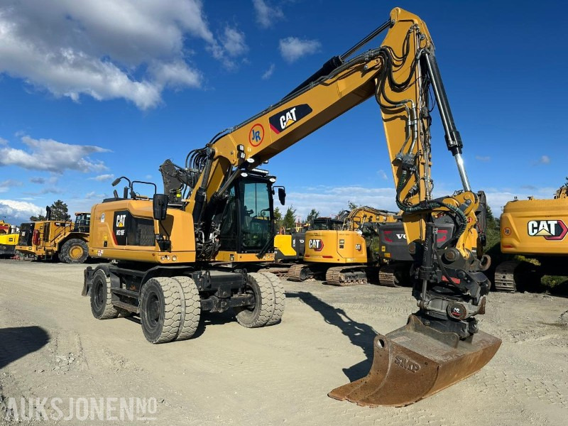 2019 Cat M318F hjulgraver med tiltrotator og skuff - Ekskavatorius: foto 3 2019 Cat M318F hjulgraver med tiltrotator og skuff - Ekskavatorius: foto 3