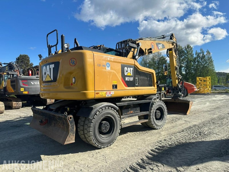 2019 Cat M318F hjulgraver med tiltrotator og skuff - Ekskavatorius: foto 5 2019 Cat M318F hjulgraver med tiltrotator og skuff - Ekskavatorius: foto 5