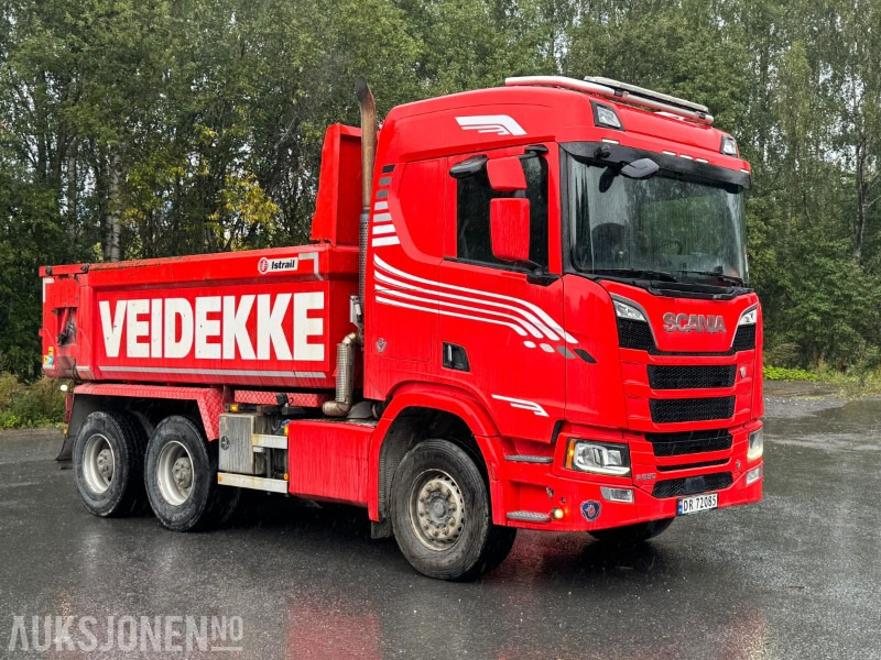 2019 Scania R 650 tippbil | 6x4 | Gullavtale | Istrail kasse | front- og ryggekamera | VBG kobling | luftfjæring - Savivartis sunkvežimis: foto 3 2019 Scania R 650 tippbil | 6x4 | Gullavtale | Istrail kasse | front- og ryggekamera | VBG kobling | luftfjæring - Savivartis sunkvežimis: foto 3