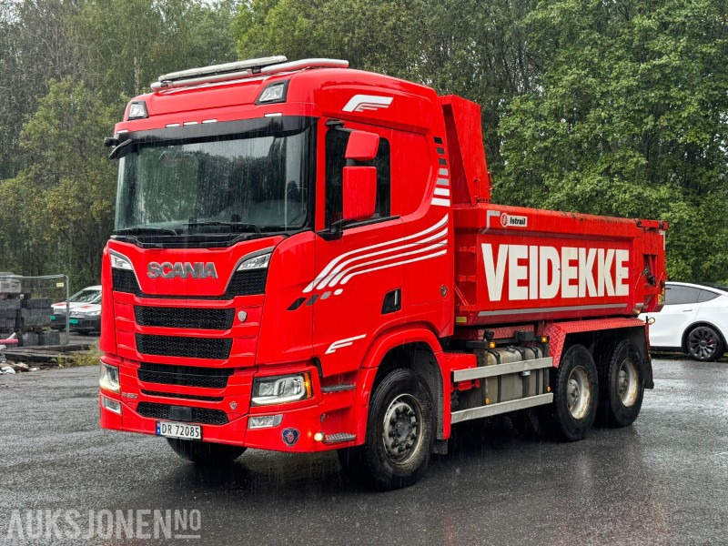 2019 Scania R 650 tippbil | 6x4 | Gullavtale | Istrail kasse | front- og ryggekamera | VBG kobling | luftfjæring - Savivartis sunkvežimis: foto 1 2019 Scania R 650 tippbil | 6x4 | Gullavtale | Istrail kasse | front- og ryggekamera | VBG kobling | luftfjæring - Savivartis sunkvežimis: foto 1