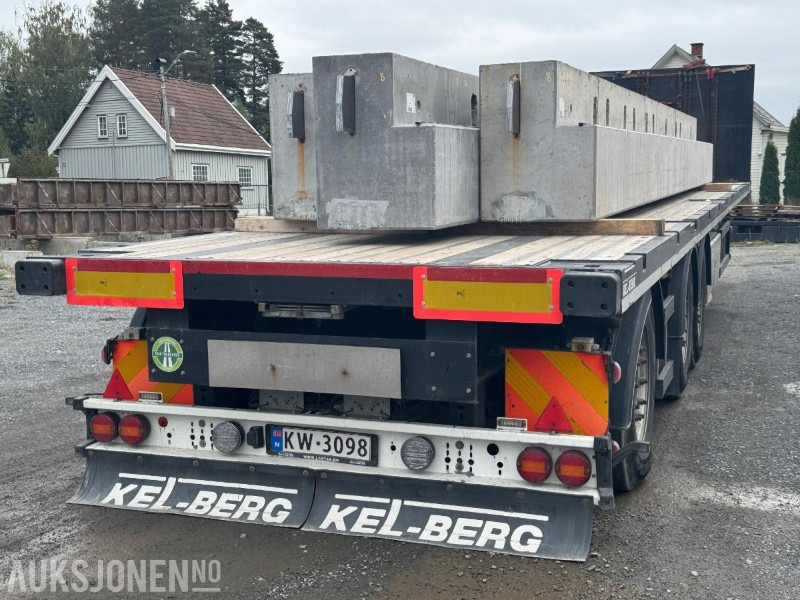 2020 Kel-Berg retthenger / 36720 kg nyttelast / 54 224 km - Platforminė/ Bortinė puspriekabė: foto 4 2020 Kel-Berg retthenger / 36720 kg nyttelast / 54 224 km - Platforminė/ Bortinė puspriekabė: foto 4