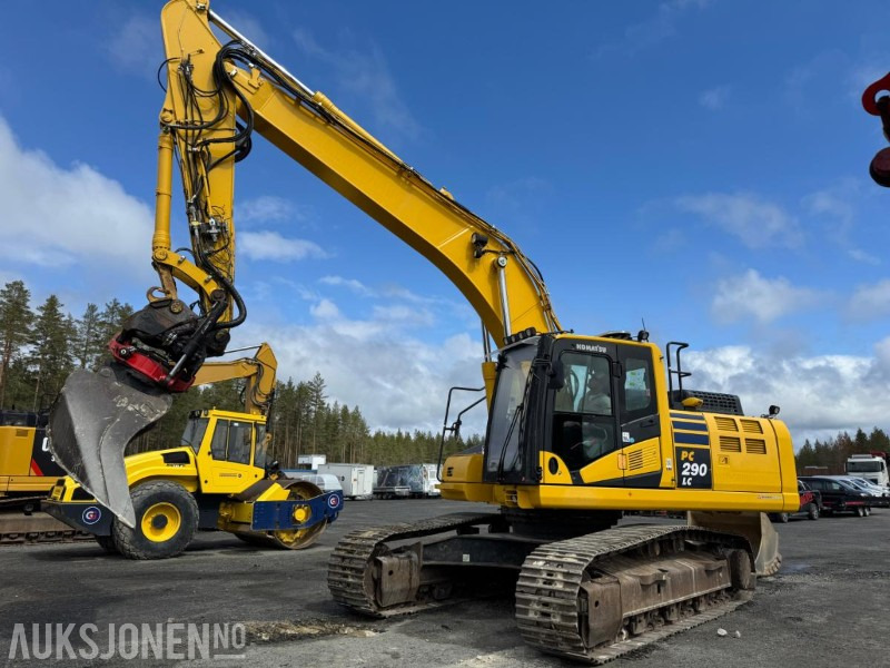2020 Komatsu PC290 LC-11E0 GRAVEMASKIN MED ROTOTIL OG 2 SKUFFER - Ekskavatorius: foto 1 2020 Komatsu PC290 LC-11E0 GRAVEMASKIN MED ROTOTIL OG 2 SKUFFER - Ekskavatorius: foto 1