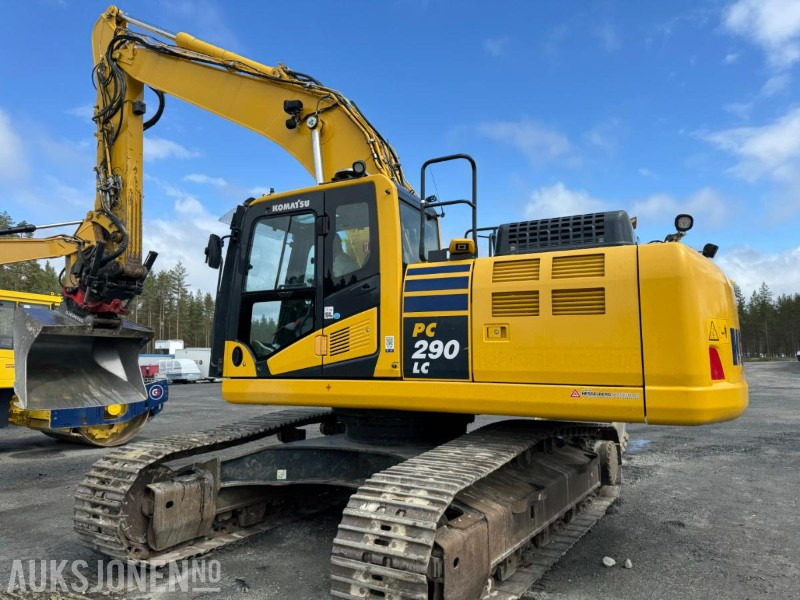 2020 Komatsu PC290 LC-11E0 GRAVEMASKIN MED ROTOTIL OG 2 SKUFFER - Ekskavatorius: foto 4 2020 Komatsu PC290 LC-11E0 GRAVEMASKIN MED ROTOTIL OG 2 SKUFFER - Ekskavatorius: foto 4