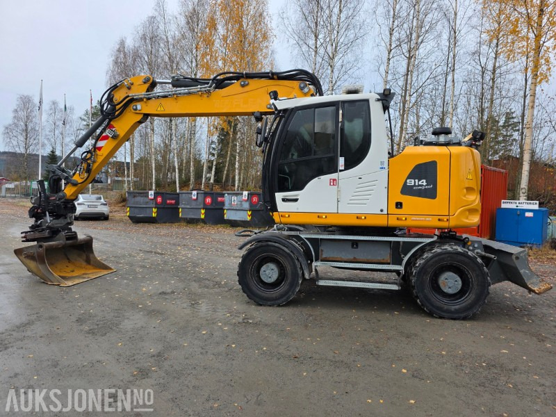 2020 Liebherr A 914 compact litronic hjulgraver 5783 t - Ekskavatorius: foto 3 2020 Liebherr A 914 compact litronic hjulgraver 5783 t - Ekskavatorius: foto 3