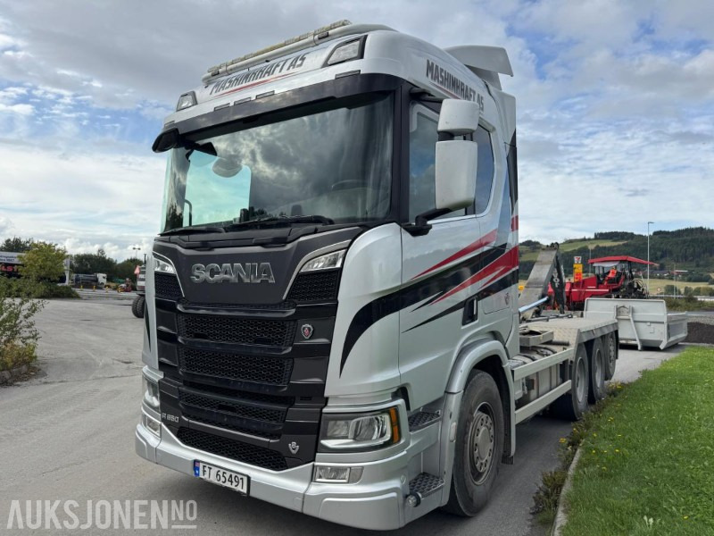 2020 Scania R650 krokbil EURO 6, 8X4 - Hook-lift sunkvežimis: foto 5 2020 Scania R650 krokbil EURO 6, 8X4 - Hook-lift sunkvežimis: foto 5