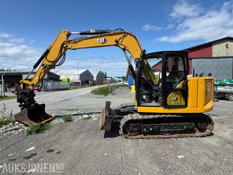 2021 Cat 307.5 gravemaskin med tiltrotator og sentralsmøring / 2 stk skuffer / årskontrollert - Ekskavatorius: foto 2 2021 Cat 307.5 gravemaskin med tiltrotator og sentralsmøring / 2 stk skuffer / årskontrollert - Ekskavatorius: foto 2