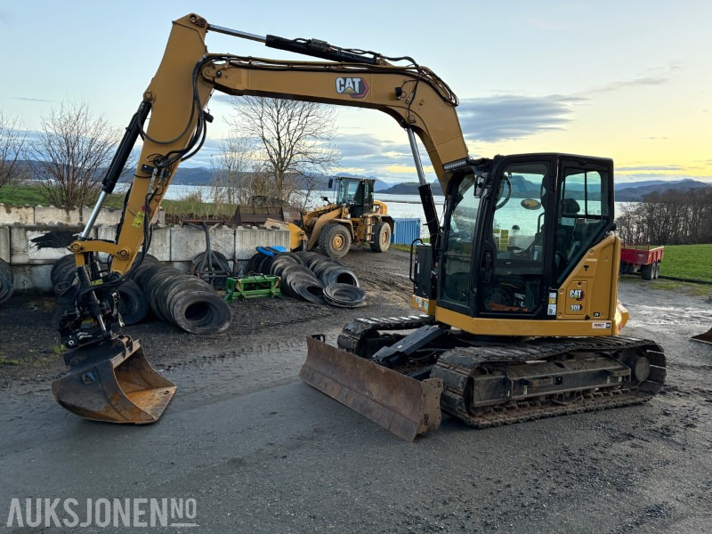 2021 Cat 308 8-tonns garvemaskin,Tiltrotator s-50 feste - Mini ekskavatorius: foto 1 2021 Cat 308 8-tonns garvemaskin,Tiltrotator s-50 feste - Mini ekskavatorius: foto 1
