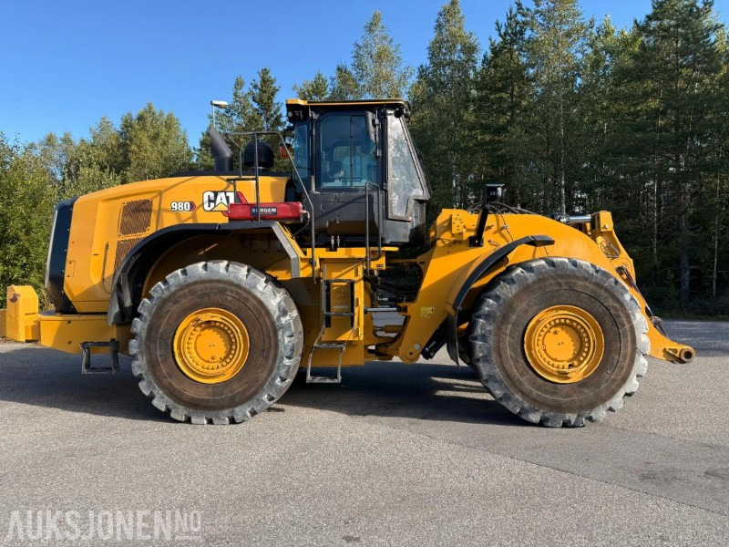 2021 Cat 980 Skuff 6.5 m3 Pon/Cat -3860t - servicehistorikk - Ratinis krautuvas: foto 4 2021 Cat 980 Skuff 6.5 m3 Pon/Cat -3860t - servicehistorikk - Ratinis krautuvas: foto 4