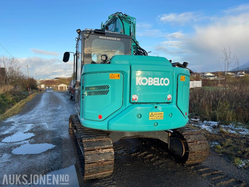 2021 Kobelco SK75SR-7 Gravemaskin med skjær, tiltrotator med gripekassett, nylig sertifisert, kun 2400 timer - Ekskavatorius: foto 5 2021 Kobelco SK75SR-7 Gravemaskin med skjær, tiltrotator med gripekassett, nylig sertifisert, kun 2400 timer - Ekskavatorius: foto 5