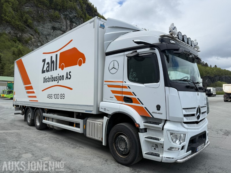 2021 Mercedes-Benz Actros 2546 6x2 Skapbil m/Zepro bakløft - Furgonas sunkvežimis: foto 3 2021 Mercedes-Benz Actros 2546 6x2 Skapbil m/Zepro bakløft - Furgonas sunkvežimis: foto 3