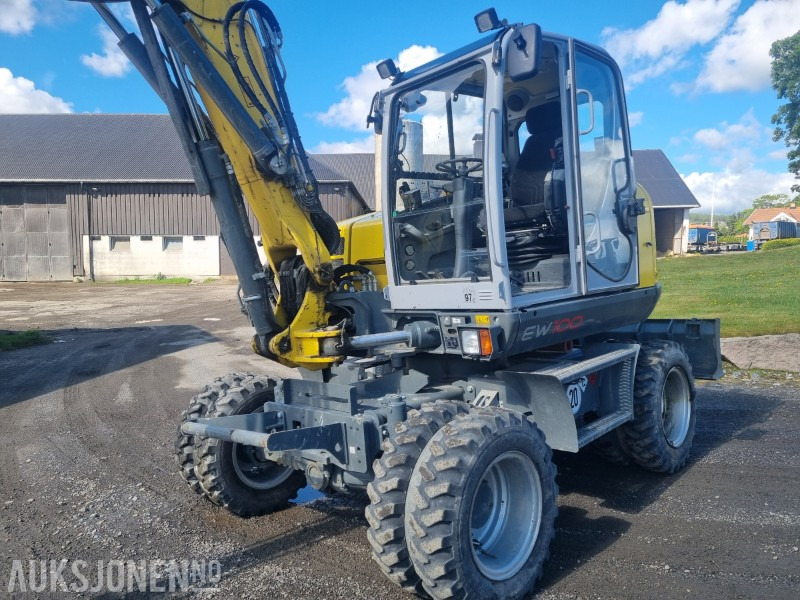2021 Wacker Neuson EW 100 hjulgraver 1180 timer - Ekskavatorius: foto 4 2021 Wacker Neuson EW 100 hjulgraver 1180 timer - Ekskavatorius: foto 4