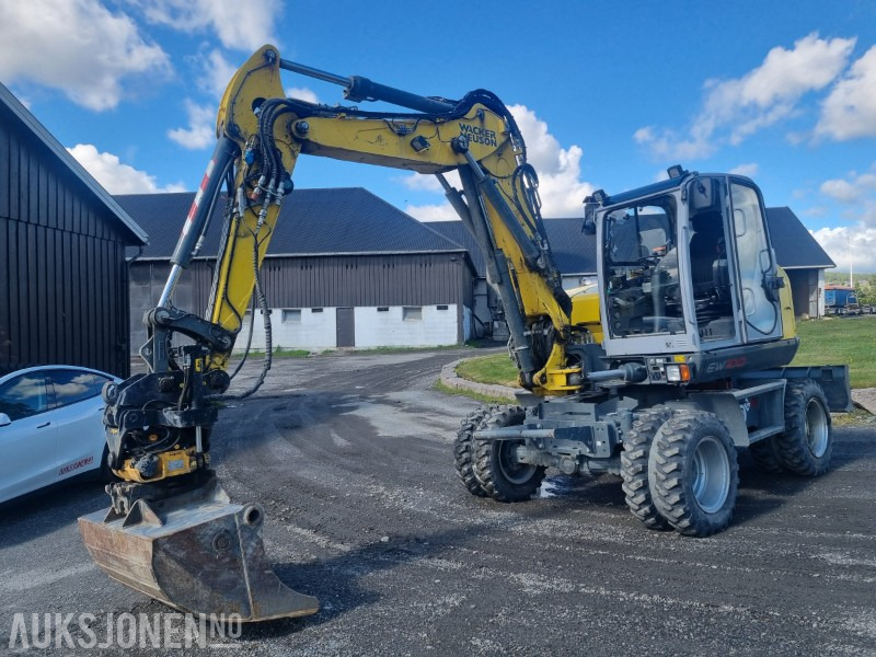 2021 Wacker Neuson EW 100 hjulgraver 1180 timer - Ekskavatorius: foto 3 2021 Wacker Neuson EW 100 hjulgraver 1180 timer - Ekskavatorius: foto 3