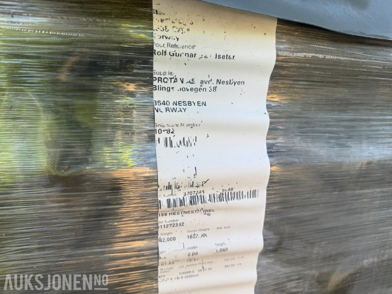 2022 1 pall med ny ventillasjonsduk Ø2 meter x 400 meter - Statybinė įranga: foto 3 2022 1 pall med ny ventillasjonsduk Ø2 meter x 400 meter - Statybinė įranga: foto 3