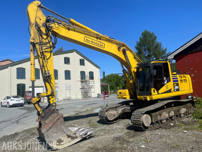 2022 Komatsu PC290LC-11EO beltegraver med 2 skuffer, tiltrotator og maskinstyring - Ekskavatorius: foto 1 2022 Komatsu PC290LC-11EO beltegraver med 2 skuffer, tiltrotator og maskinstyring - Ekskavatorius: foto 1