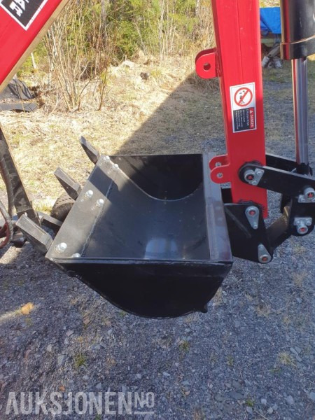 2023 ATV-traktor graver med planeringsskuff, verktøykasse og sikkerhetssele - Mini ekskavatorius: foto 5 2023 ATV-traktor graver med planeringsskuff, verktøykasse og sikkerhetssele - Mini ekskavatorius: foto 5