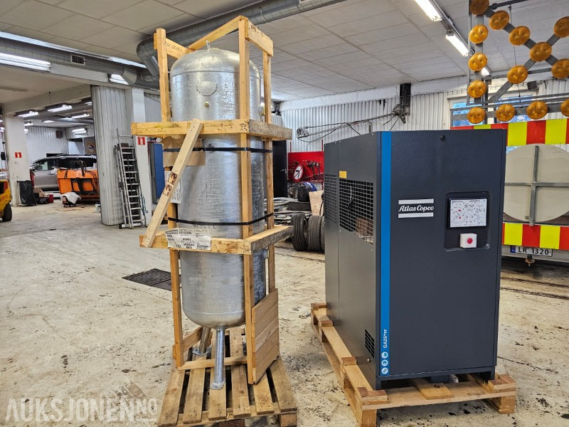 2023 Atlas Copco GA 26+ FF skruluft kompressor ubrukt - Statybinė įranga: foto 1 2023 Atlas Copco GA 26+ FF skruluft kompressor ubrukt - Statybinė įranga: foto 1