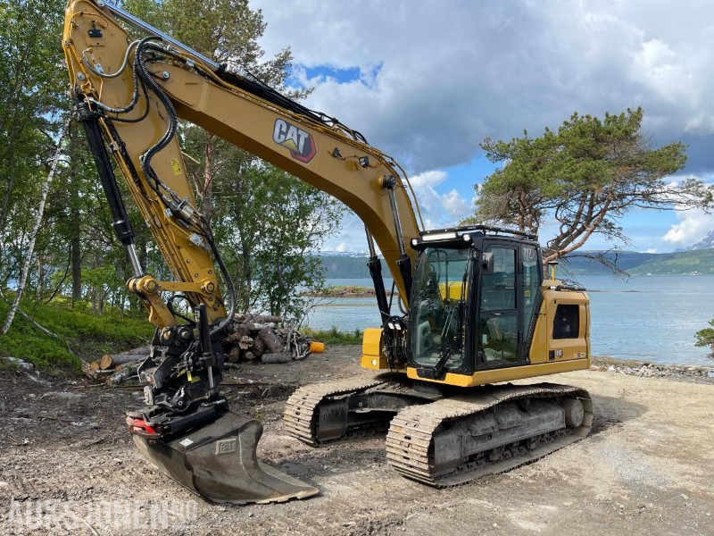 2023 Cat 317 Gravemaskin med tiltrotator, gripemodul,og to skuffer - Ekskavatorius: foto 1 2023 Cat 317 Gravemaskin med tiltrotator, gripemodul,og to skuffer - Ekskavatorius: foto 1
