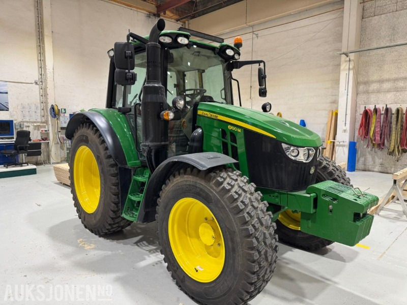 2023 John Deere 6100M TRAKTOR MED 2 SETT HJUL, KUN 1543 TIMER - Traktorius: foto 3 2023 John Deere 6100M TRAKTOR MED 2 SETT HJUL, KUN 1543 TIMER - Traktorius: foto 3