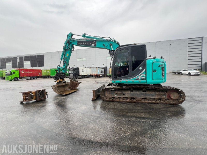 2023 Kobelco SK140SRLC-5 med Engcon tilt, grav, puss og klype - Ekskavatorius: foto 3 2023 Kobelco SK140SRLC-5 med Engcon tilt, grav, puss og klype - Ekskavatorius: foto 3