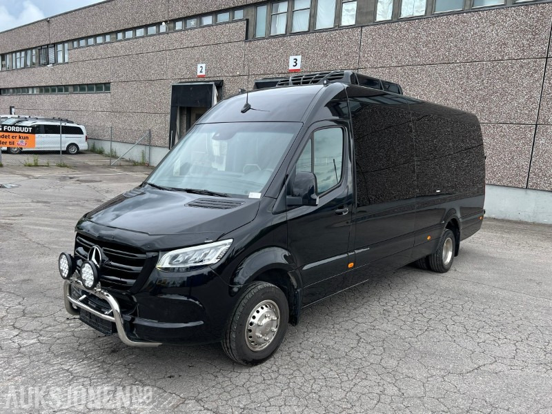 2023 Mercedes-Benz Sprinter 519 - BUS-PRESTIGE - 16+1-SETER - KUN 24' KILOMETER! - Mikroautobusas, Keleivinis furgonas: foto 1 2023 Mercedes-Benz Sprinter 519 - BUS-PRESTIGE - 16+1-SETER - KUN 24' KILOMETER! - Mikroautobusas, Keleivinis furgonas: foto 1