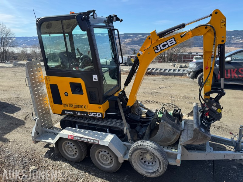 2024 JCB 19 C-1 MINIGRAVER, 3 SKUFFER, KUN 200 TIMER, UTVIDET GARANTI - Mini ekskavatorius: foto 4 2024 JCB 19 C-1 MINIGRAVER, 3 SKUFFER, KUN 200 TIMER, UTVIDET GARANTI - Mini ekskavatorius: foto 4
