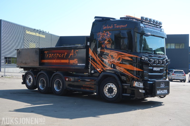 2024 Scania R590 8x4 brøyterigget krokbil m/ 24t JOAB krok - 12 000 km - serviceavtale - Hook-lift sunkvežimis: foto 5 2024 Scania R590 8x4 brøyterigget krokbil m/ 24t JOAB krok - 12 000 km - serviceavtale - Hook-lift sunkvežimis: foto 5