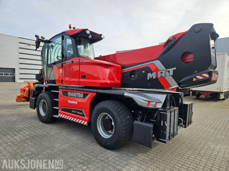 2025 NY - Manitou MRT 2660. Vinsj, Mannskapskurv, Beskjæringsklo/ sag , Gafler - Teleskopinis krautuvas: foto 2 2025 NY - Manitou MRT 2660. Vinsj, Mannskapskurv, Beskjæringsklo/ sag , Gafler - Teleskopinis krautuvas: foto 2