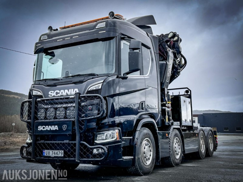 2025 Scania R770 - 8x4 - Trekkvogn med Fassi 115 Tonnmeter kran med L616 Jib og V20 Vinsj - Model F1150RA.2.28 XHE-Dynamic - Kun 11.000 km - Sunkvežimis su kranu: foto 5 2025 Scania R770 - 8x4 - Trekkvogn med Fassi 115 Tonnmeter kran med L616 Jib og V20 Vinsj - Model F1150RA.2.28 XHE-Dynamic - Kun 11.000 km - Sunkvežimis su kranu: foto 5