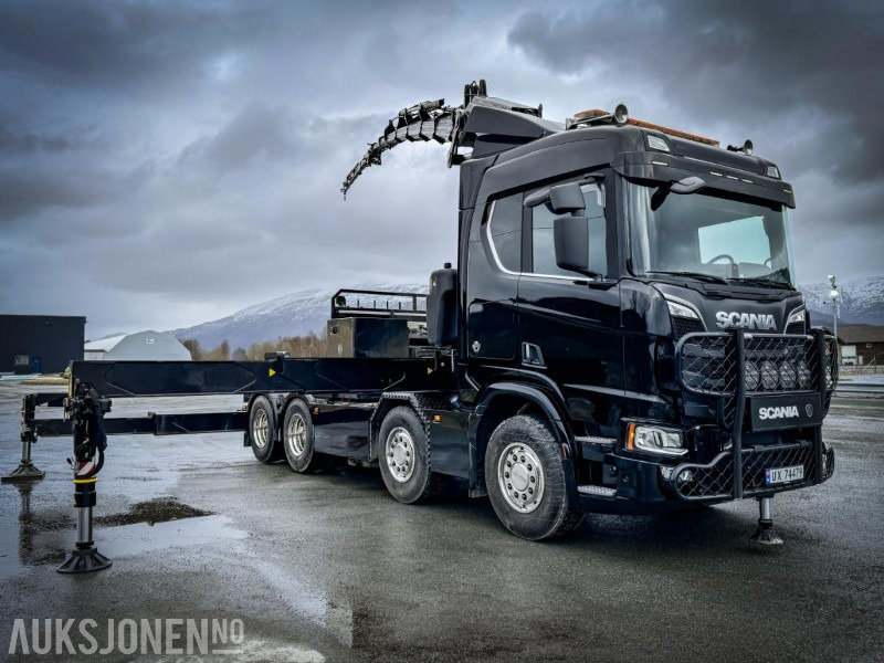 2025 Scania R770 - 8x4 - Trekkvogn med Fassi 115 Tonnmeter kran med L616 Jib og V20 Vinsj - Model F1150RA.2.28 XHE-Dynamic - Kun 11.000 km - Sunkvežimis su kranu: foto 2 2025 Scania R770 - 8x4 - Trekkvogn med Fassi 115 Tonnmeter kran med L616 Jib og V20 Vinsj - Model F1150RA.2.28 XHE-Dynamic - Kun 11.000 km - Sunkvežimis su kranu: foto 2