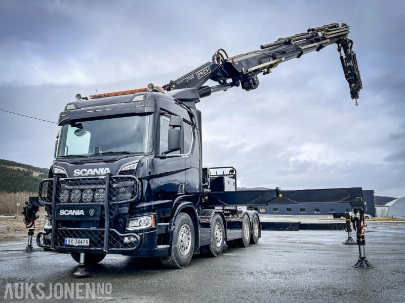2025 Scania R770 - 8x4 - Trekkvogn med Fassi 115 Tonnmeter kran med L616 Jib og V20 Vinsj - Model F1150RA.2.28 XHE-Dynamic - Kun 11.000 km - Sunkvežimis su kranu: foto 3 2025 Scania R770 - 8x4 - Trekkvogn med Fassi 115 Tonnmeter kran med L616 Jib og V20 Vinsj - Model F1150RA.2.28 XHE-Dynamic - Kun 11.000 km - Sunkvežimis su kranu: foto 3