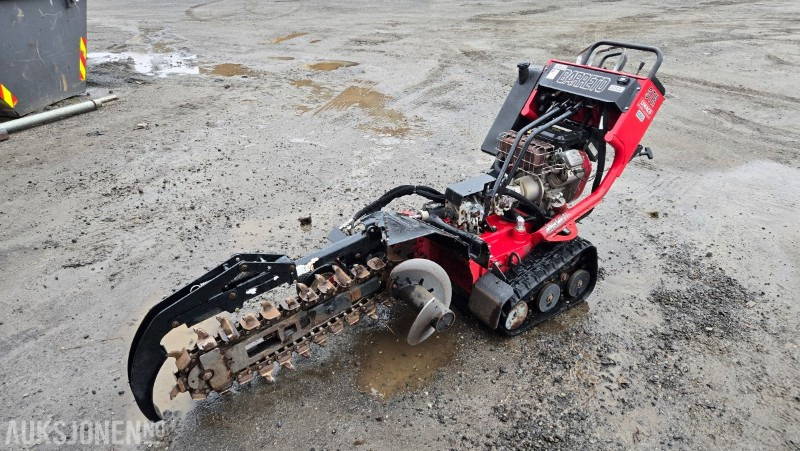 Barreto E1624STKB Kjedegraver – 2019 modell – 60 cm gravedybde - Statybinė įranga: foto 1 Barreto E1624STKB Kjedegraver – 2019 modell – 60 cm gravedybde - Statybinė įranga: foto 1