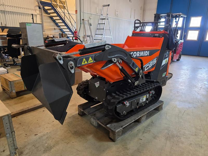 Cormidi C85 elektrisk belte dumper/mini dumper med front laste - Savivartis: foto 1 Cormidi C85 elektrisk belte dumper/mini dumper med front laste - Savivartis: foto 1