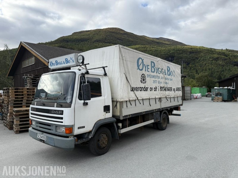 DAF FA 45 160 C08 med høy nyttelast - Furgonas sunkvežimis: foto 1 DAF FA 45 160 C08 med høy nyttelast - Furgonas sunkvežimis: foto 1