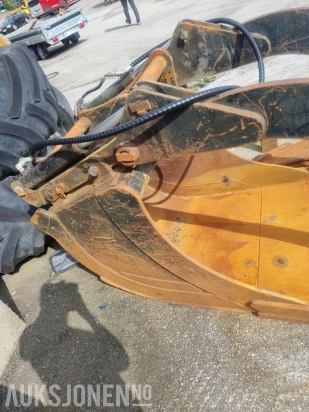 Graveskuff med hudraulisk grip / klo - S70 feste - Statybinė įranga: foto 3 Graveskuff med hudraulisk grip / klo - S70 feste - Statybinė įranga: foto 3
