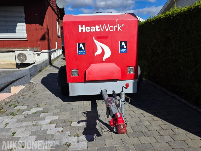 Heatwork MY35 mobilt varmesystem med varmematter - Statybinė įranga: foto 2 Heatwork MY35 mobilt varmesystem med varmematter - Statybinė įranga: foto 2
