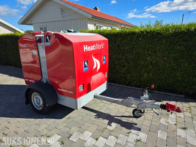 Heatwork MY35 mobilt varmesystem med varmematter - Statybinė įranga: foto 1 Heatwork MY35 mobilt varmesystem med varmematter - Statybinė įranga: foto 1