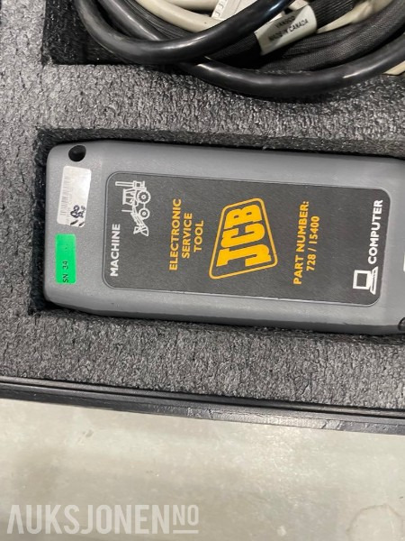 JCB - Feilsøkings/Diagnose Apparat til JCB. - Statybinė įranga: foto 3 JCB - Feilsøkings/Diagnose Apparat til JCB. - Statybinė įranga: foto 3