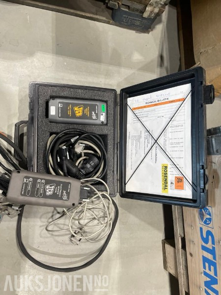 JCB - Feilsøkings/Diagnose Apparat til JCB. - Statybinė įranga: foto 4 JCB - Feilsøkings/Diagnose Apparat til JCB. - Statybinė įranga: foto 4