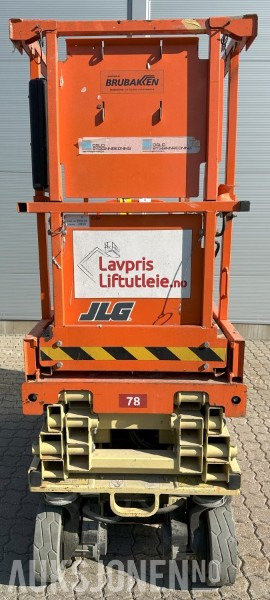JLG 1930 ES Sakselift med 8 m arbeidshøyde - Kėlimo platforma: foto 3 JLG 1930 ES Sakselift med 8 m arbeidshøyde - Kėlimo platforma: foto 3