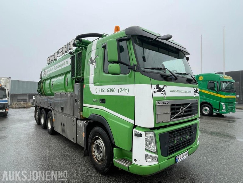 2010 VOLVO FH500 8X4 INTERCONSULT SS2343 BST3-17CR ADR SLAMSUGER MED HØYTRYKKSPYLER - 203576 KM. - Komunalinė/ Specializuota technika: foto 2 2010 VOLVO FH500 8X4 INTERCONSULT SS2343 BST3-17CR ADR SLAMSUGER MED HØYTRYKKSPYLER - 203576 KM. - Komunalinė/ Specializuota technika: foto 2