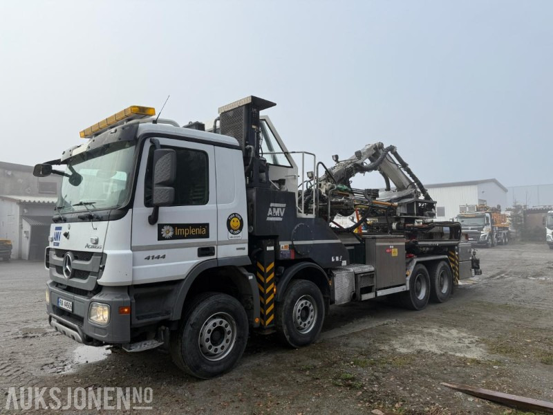 2013 MERCEDES-BENZ 4144 ACTROS, AMV Bolterigg, Nylig EU-godkjent chassi - Komunalinė/ Specializuota technika: foto 1 2013 MERCEDES-BENZ 4144 ACTROS, AMV Bolterigg, Nylig EU-godkjent chassi - Komunalinė/ Specializuota technika: foto 1