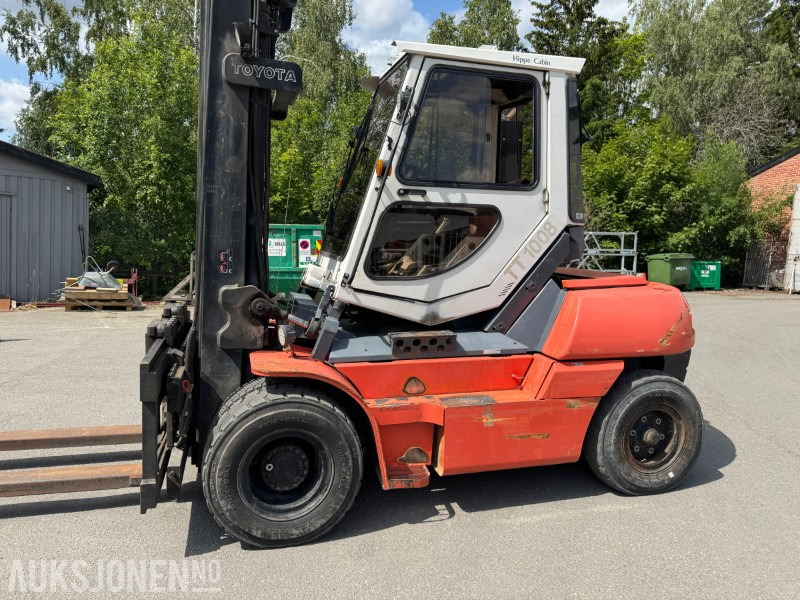 2000 Toyota 5FD70 TRUCK MED HIPPE TILT CABIN, LØFTEHØYDE 6000 MM - Krovimo technika: foto 3 2000 Toyota 5FD70 TRUCK MED HIPPE TILT CABIN, LØFTEHØYDE 6000 MM - Krovimo technika: foto 3