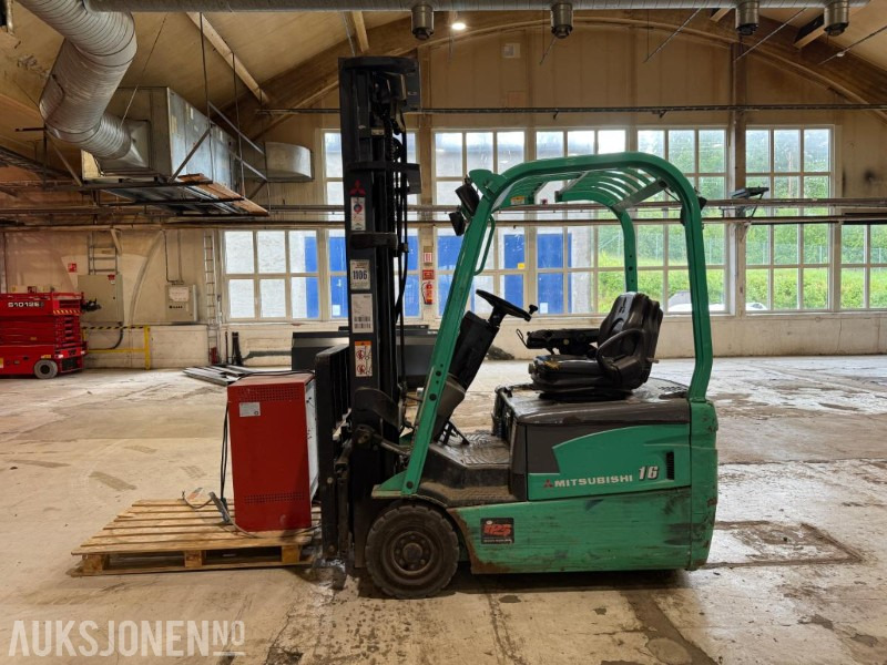 2006 Mitsubishi FB16NT gaffeltruck m/lader. - Krovimo technika: foto 3 2006 Mitsubishi FB16NT gaffeltruck m/lader. - Krovimo technika: foto 3